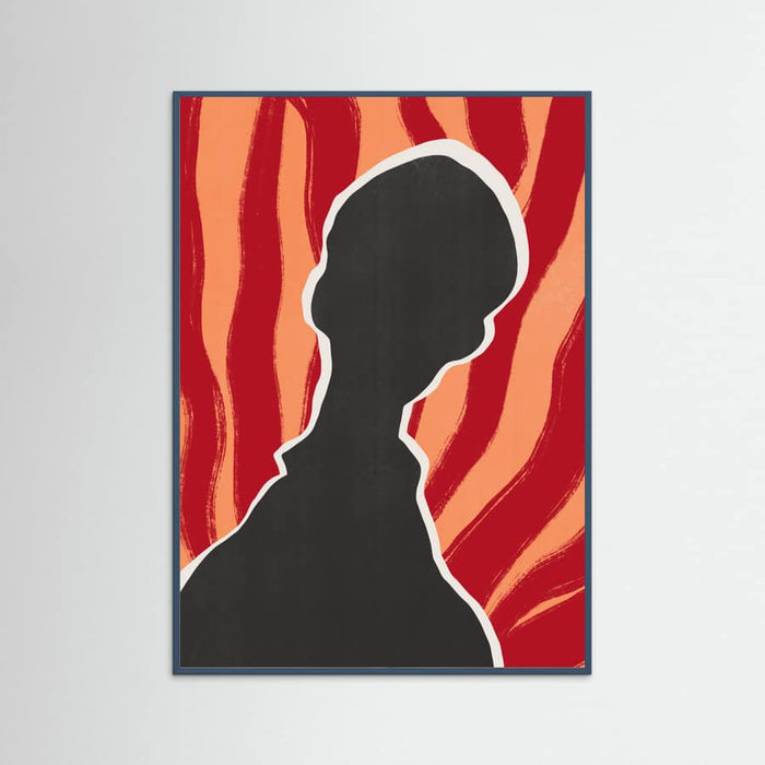 Anonymous Portrait In Heat Poster – poster and art print