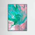 Teal Wood Another World Poster