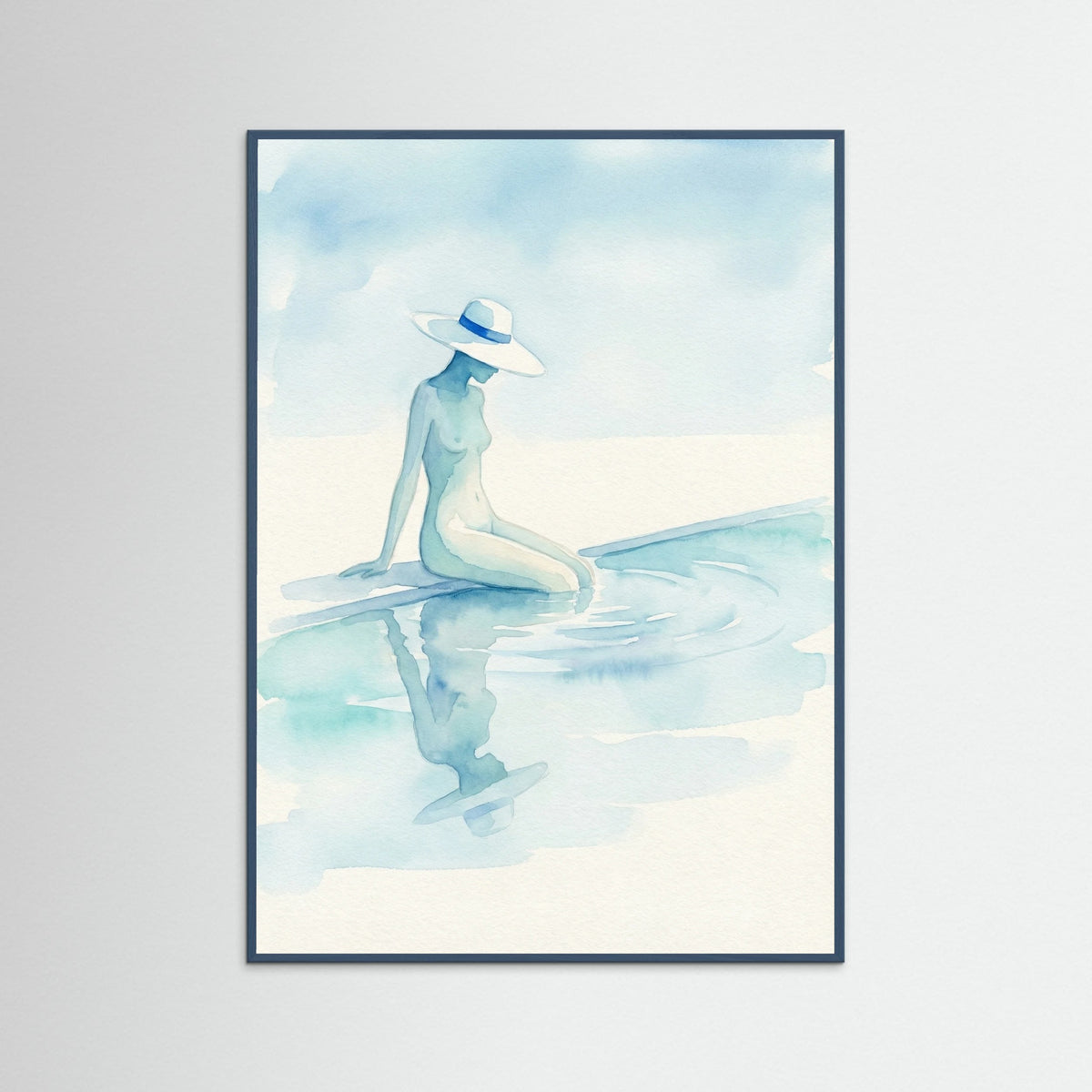 Teal Wood Aqua Spring