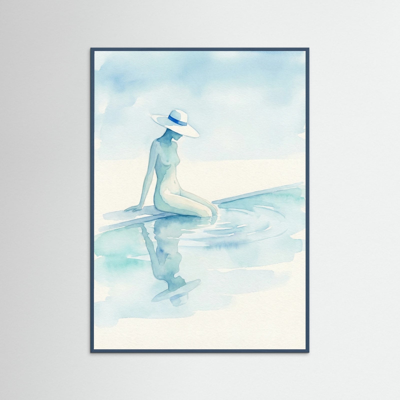 Teal Wood Aqua Spring