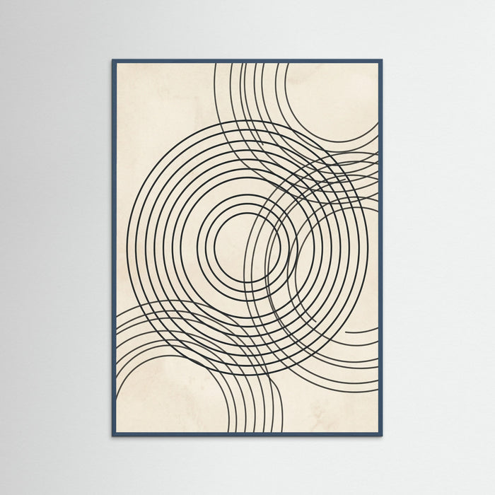 Teal Wood Arched Rhythms
