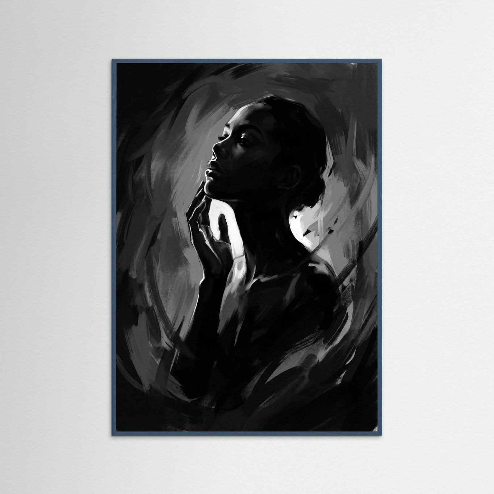 Teal Wood Ascending Spirit