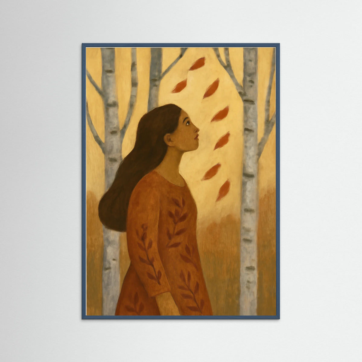 Teal Wood Autumn Cadenza