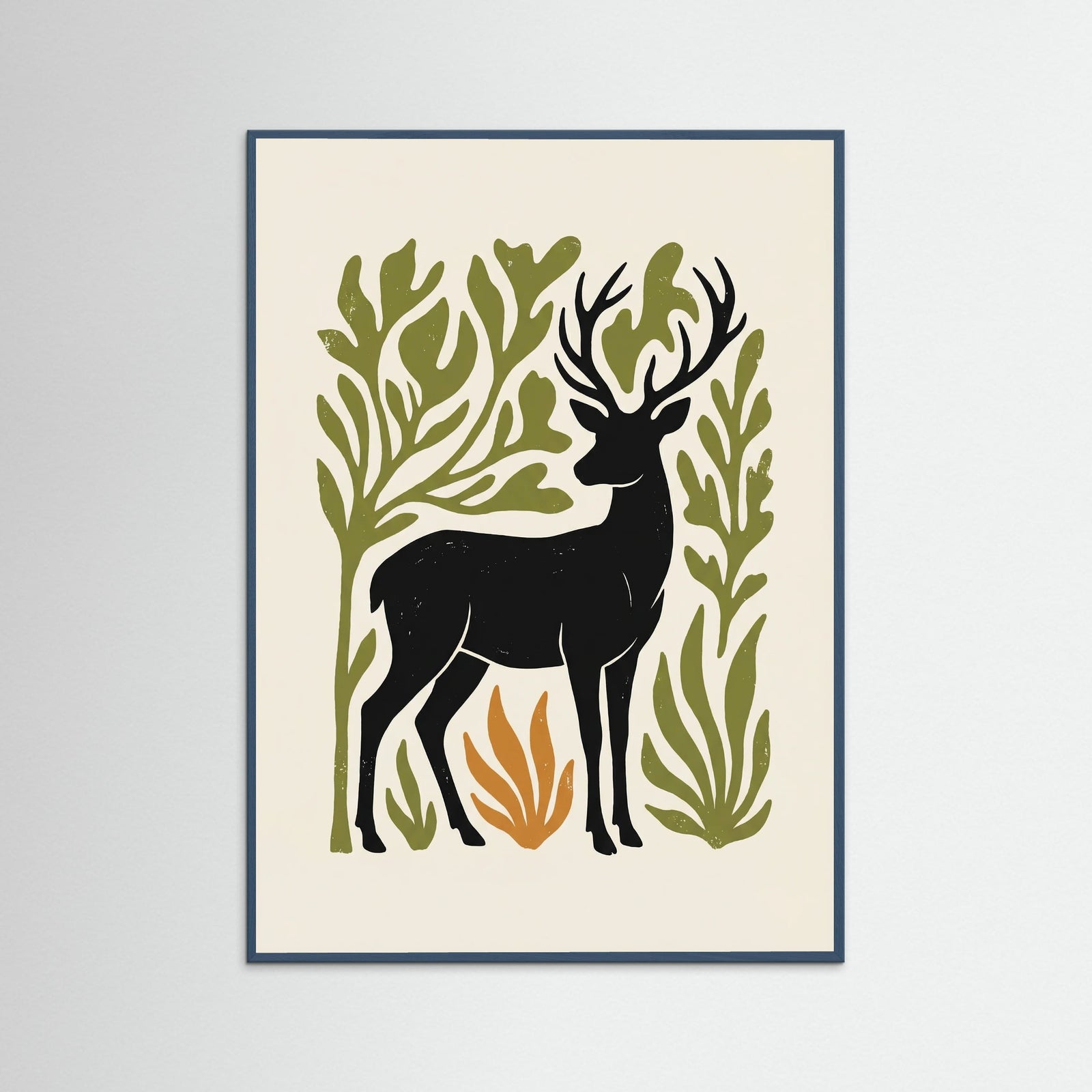 Teal Wood Avian Embrace