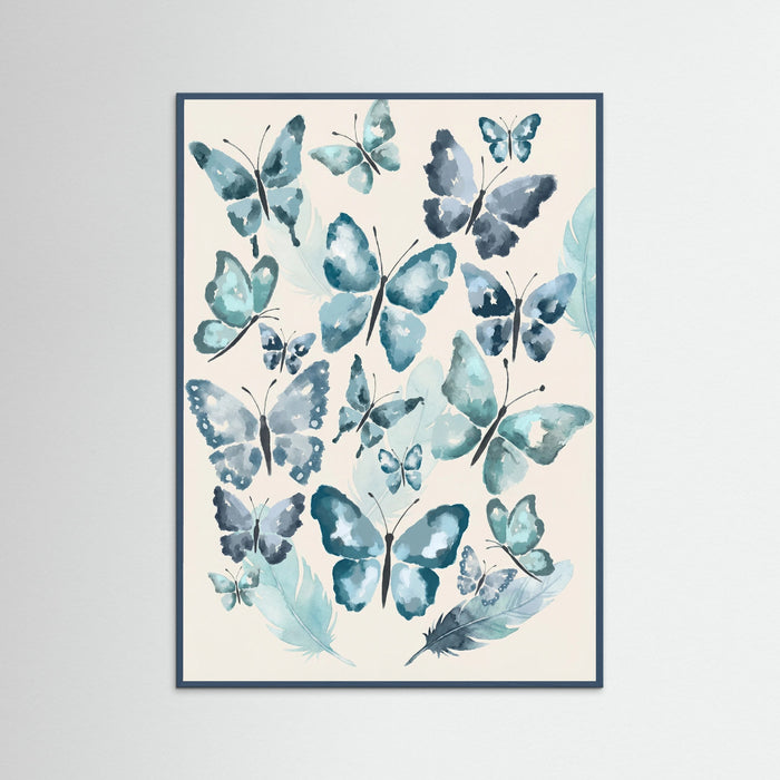 Teal Wood Azure Butterflies