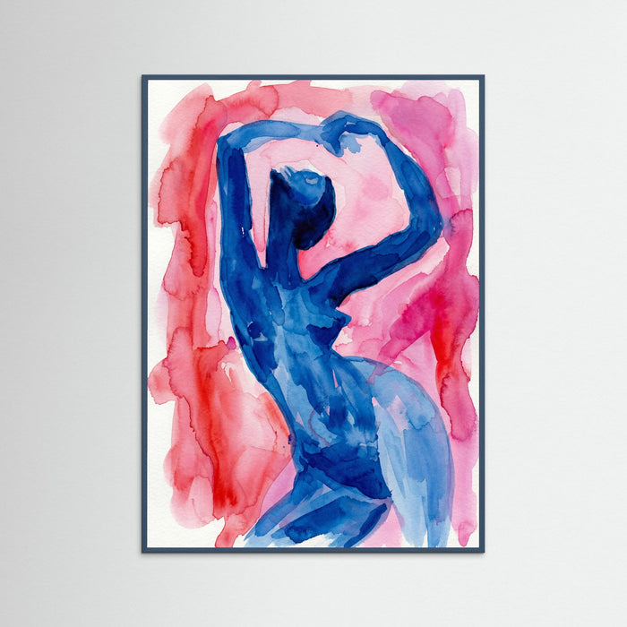 Teal Wood Azure Dancer