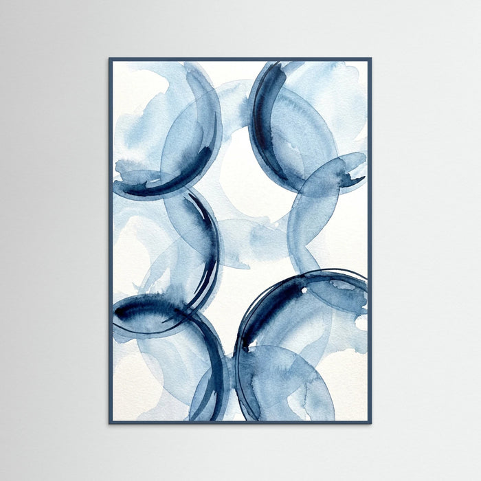 Teal Wood Azure Drift