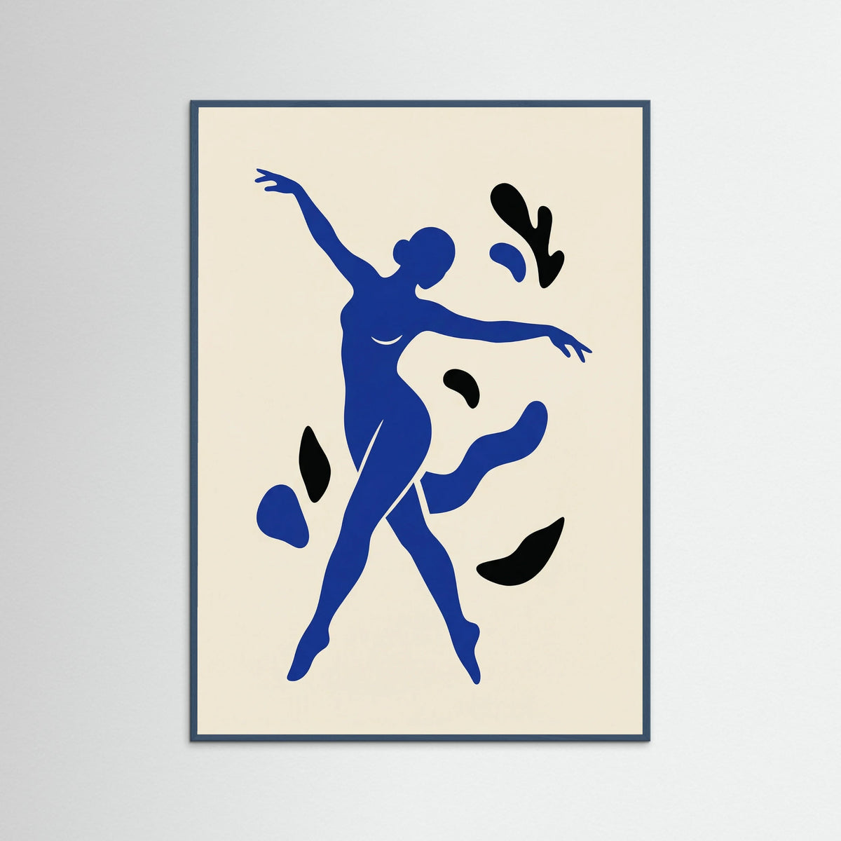 Teal Wood Azure Silhouettes