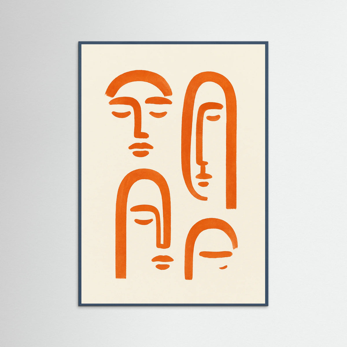 Teal Wood Azure Visage