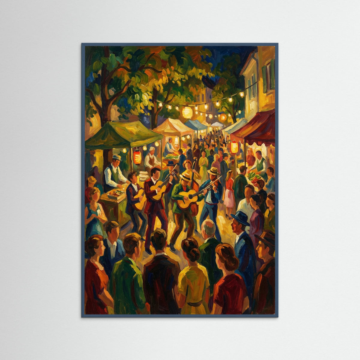 Teal Wood Ballet Russe Vibrance