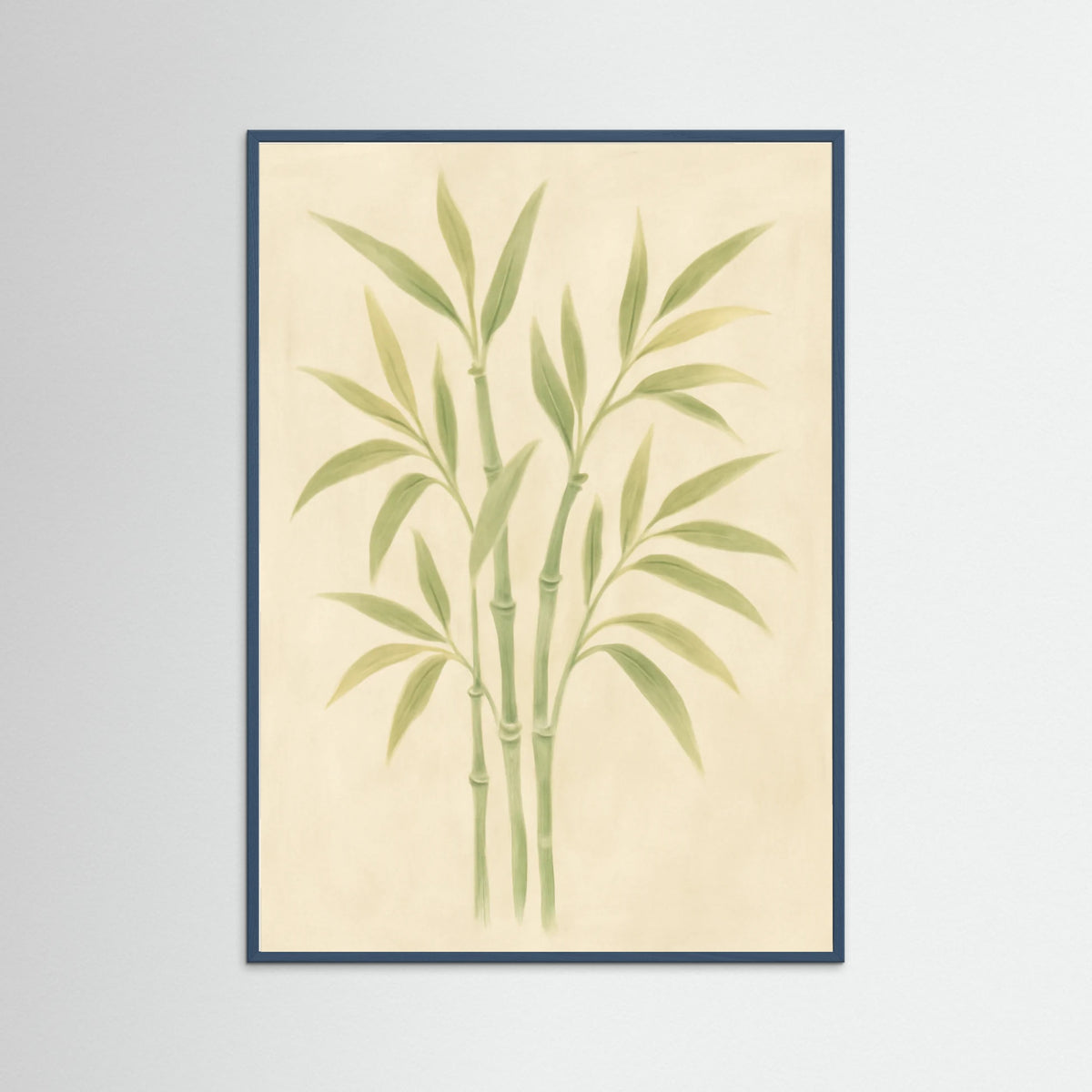 Teal Wood Bamboo Tranquility