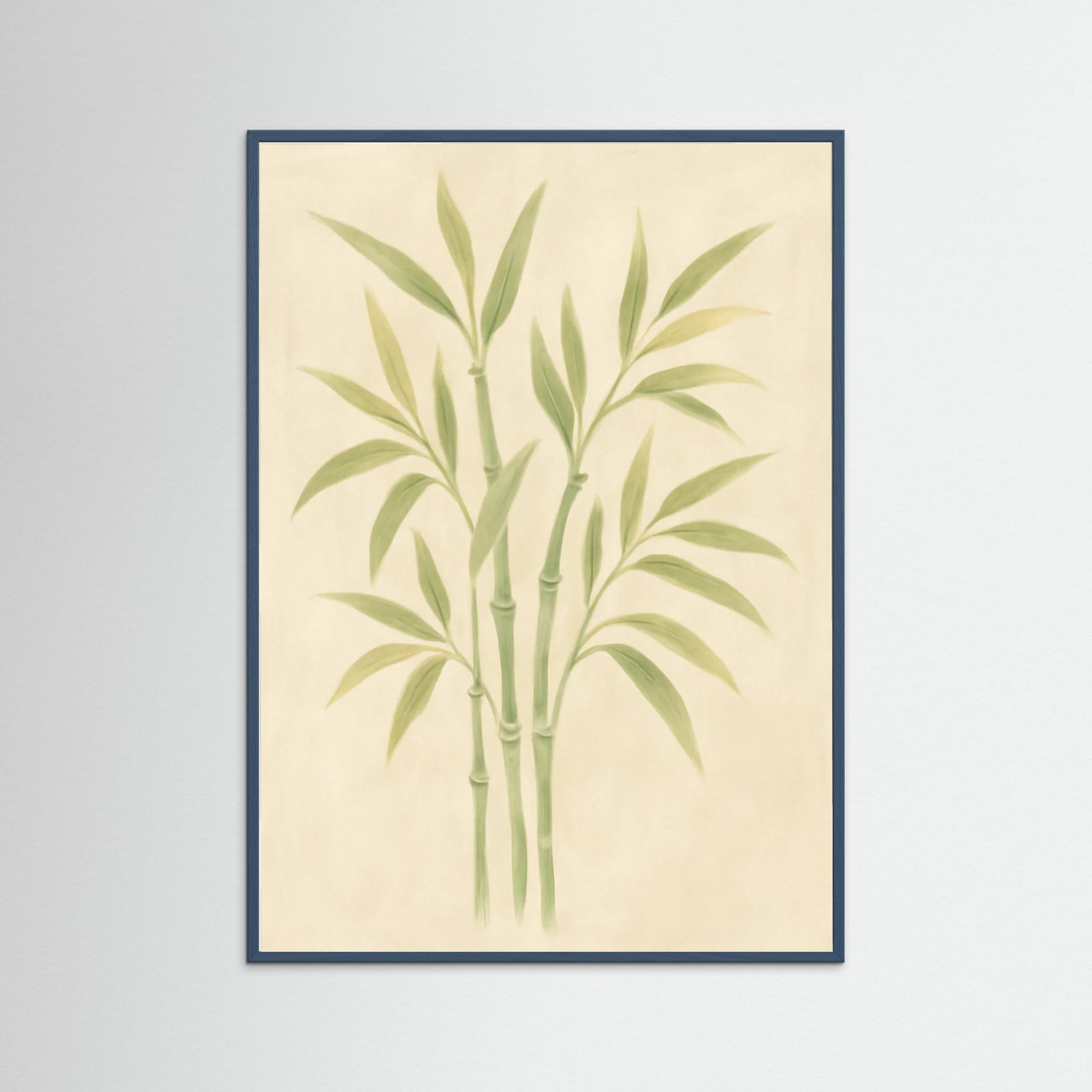 Teal Wood Bamboo Tranquility