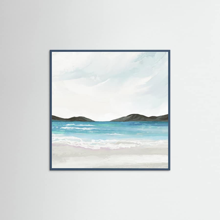 Affiche Beach Oil painting – affiche et impression d’art