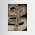 Beige strokes no 4 Poster – Poster und Kunstdruck