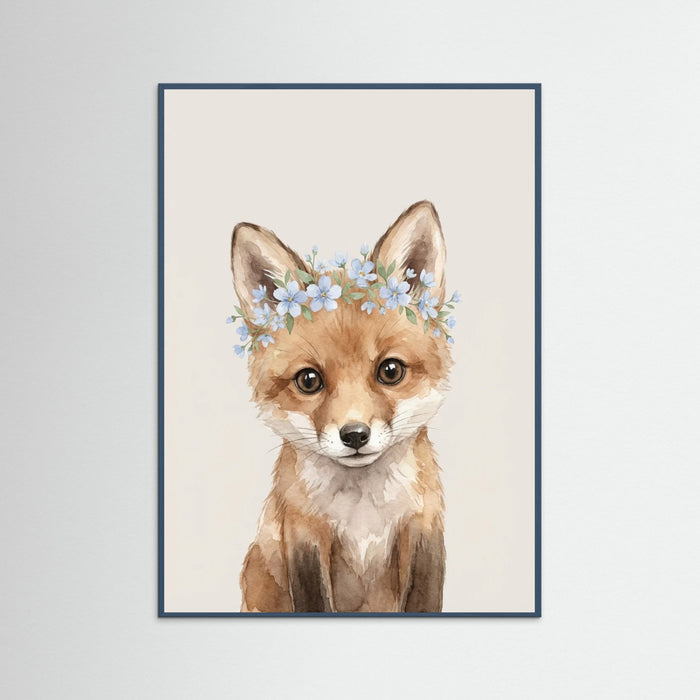 Teal Wood Blossom Fawn