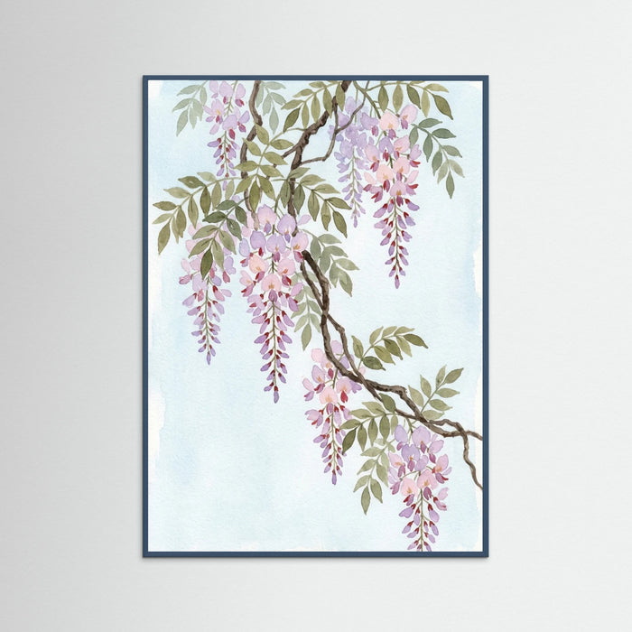 Teal Wood Blossom Serenity