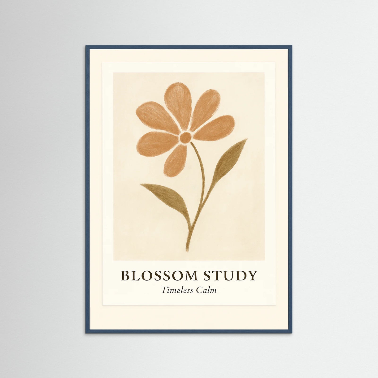 Teal Wood Blossom study