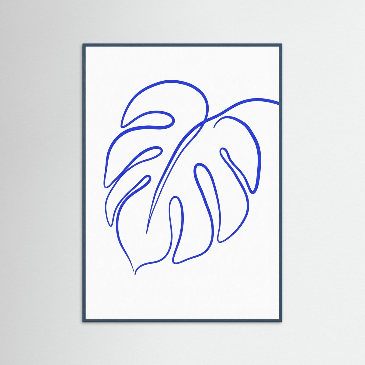 Teal Wood Blue Contemplation