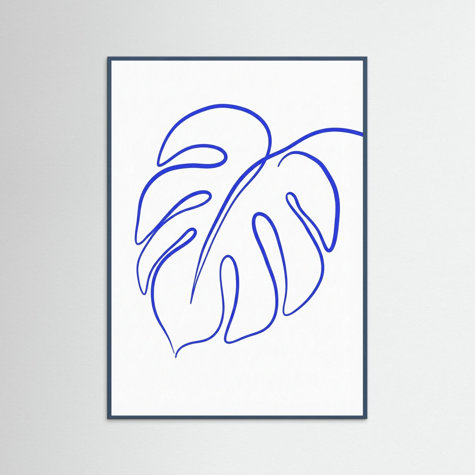 Teal Wood Blue Contemplation