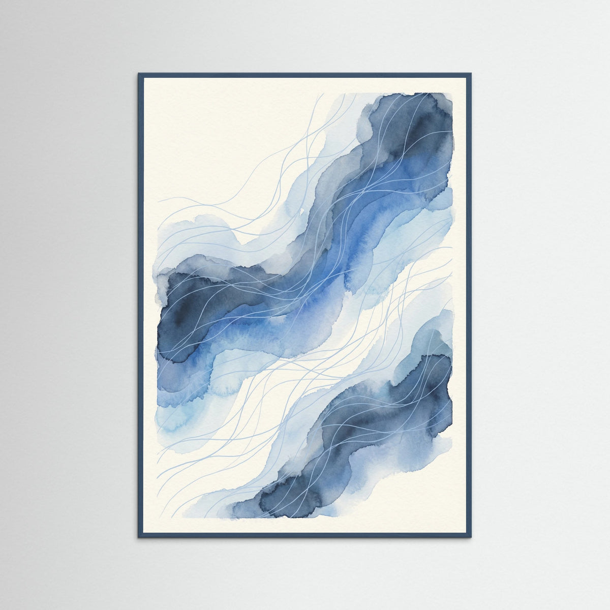 Teal Wood Blue Current