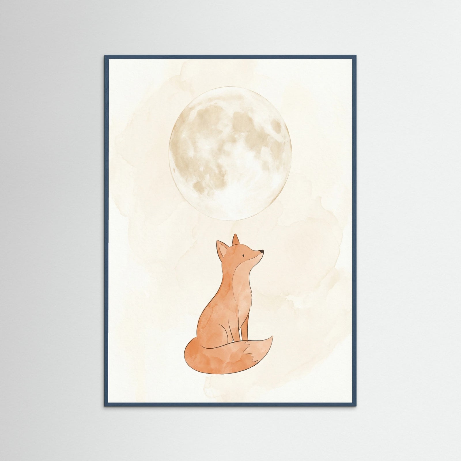 Teal Wood Blue Howler