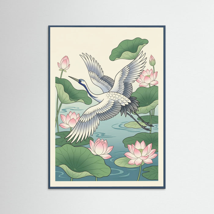 Teal Wood Blue Iris Bloom