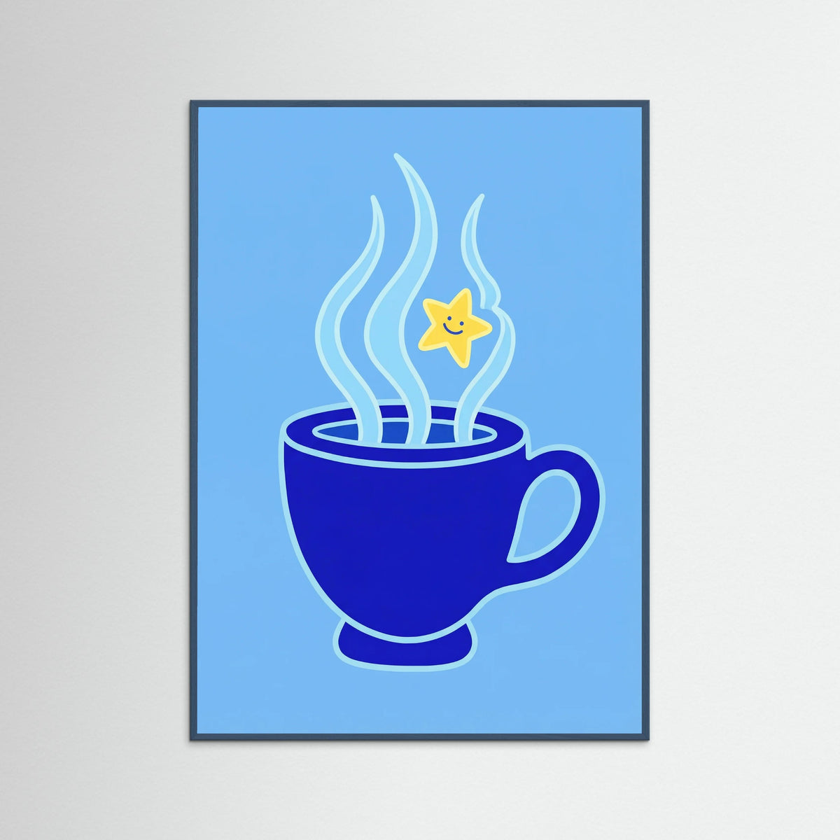 Teal Wood Blue Optimism