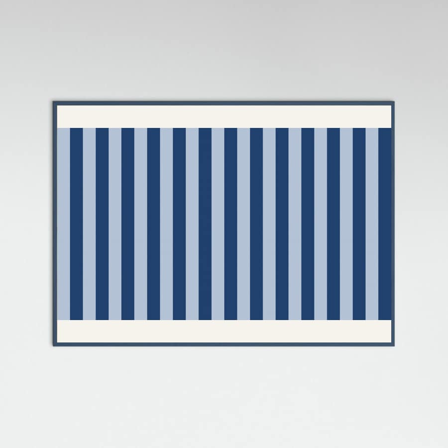 Poster Blue Stripes – poster e stampa artistica