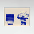 Blue Vases Poster – poster and art print