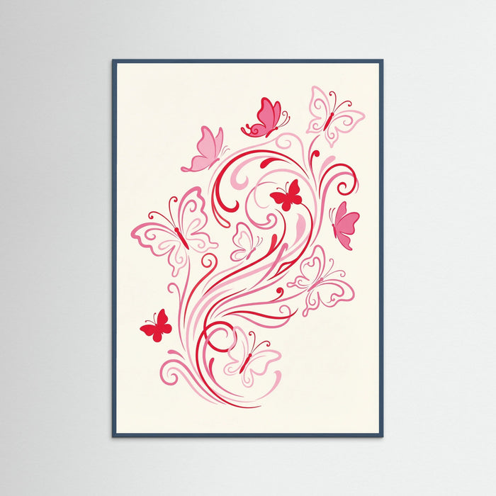 Teal Wood Blush Bloom