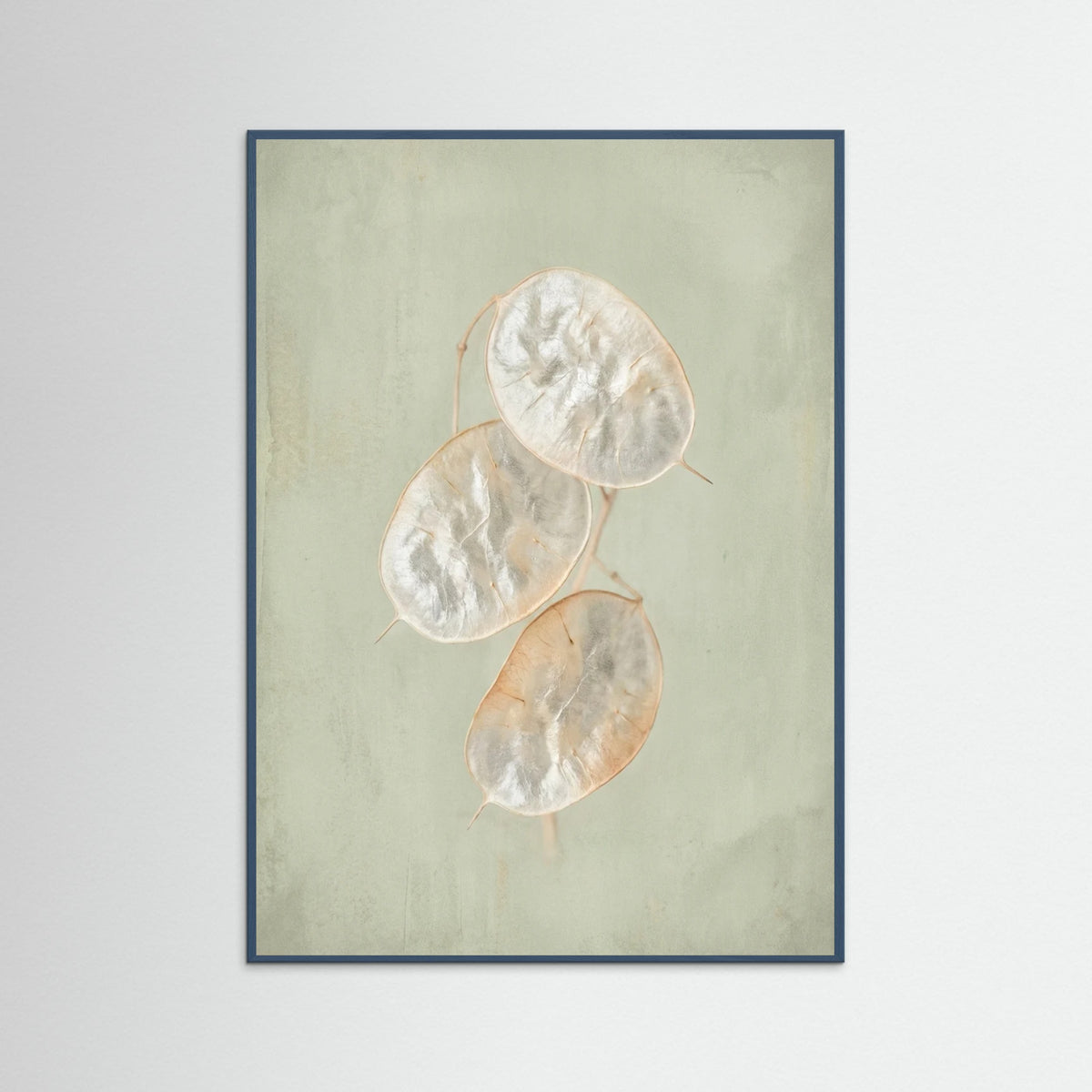 Teal Wood Blush Bloom