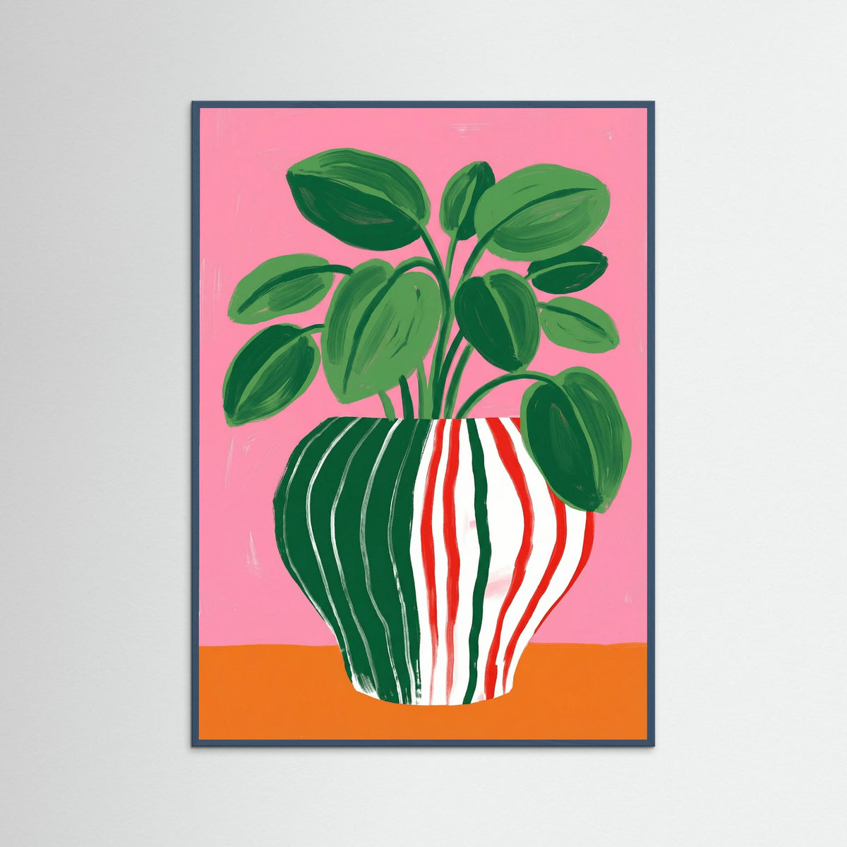 Teal Wood Bold Cherry Still Life