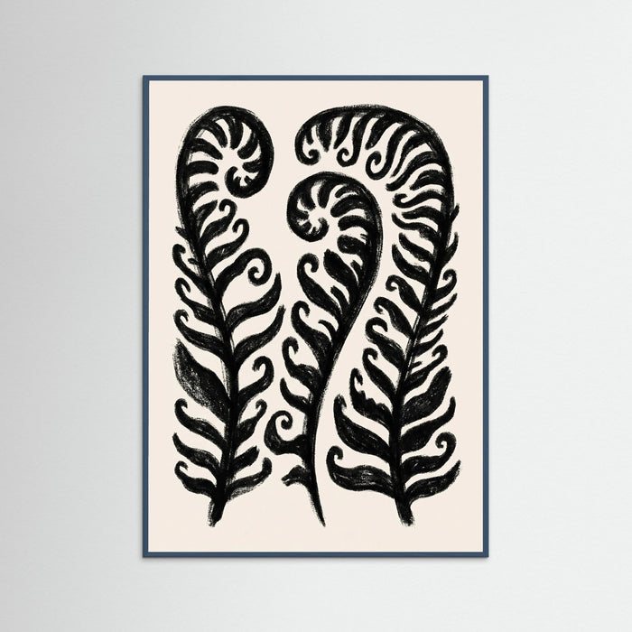 Teal Wood Bold Vase Blooms