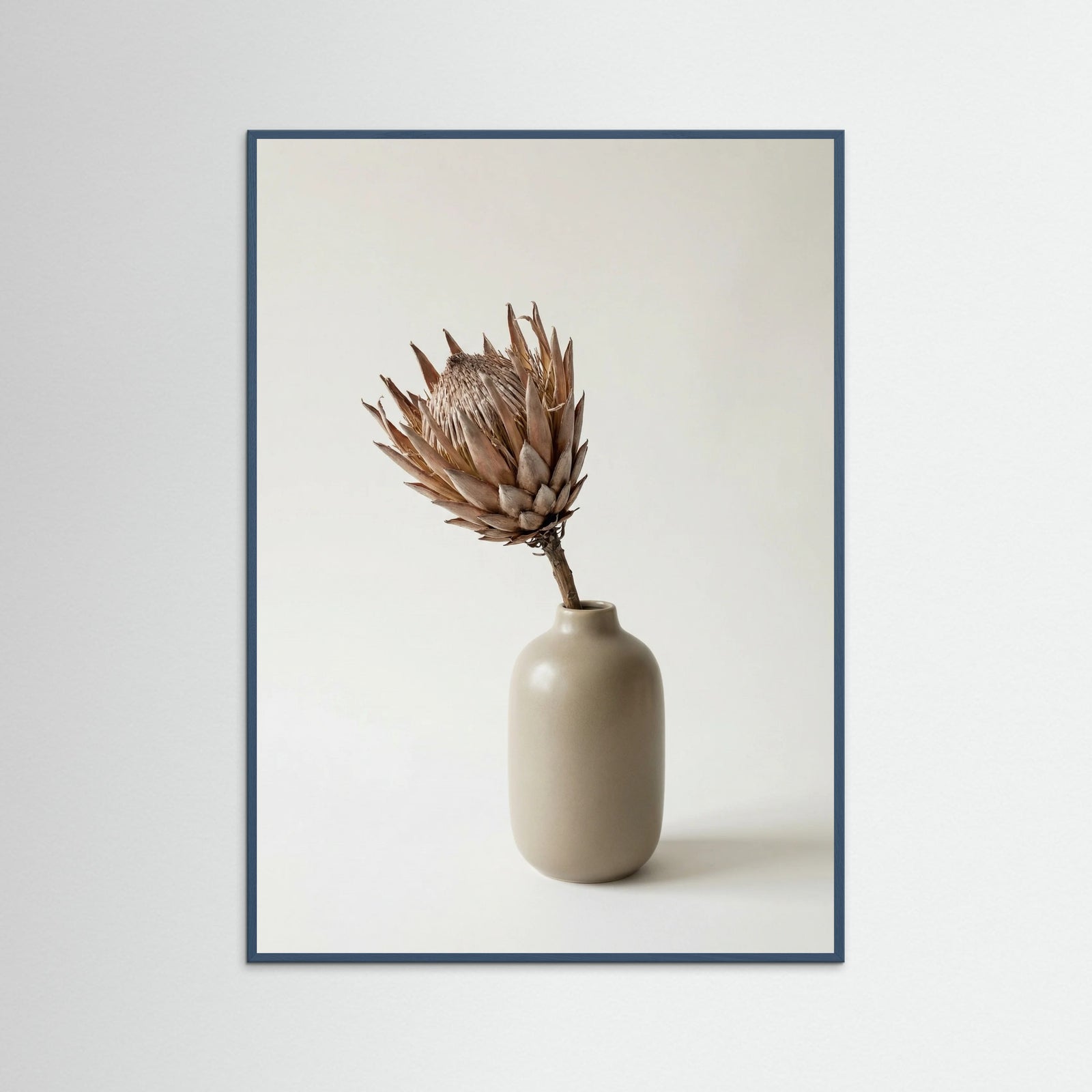 Teal Wood Botanical Gin Vase