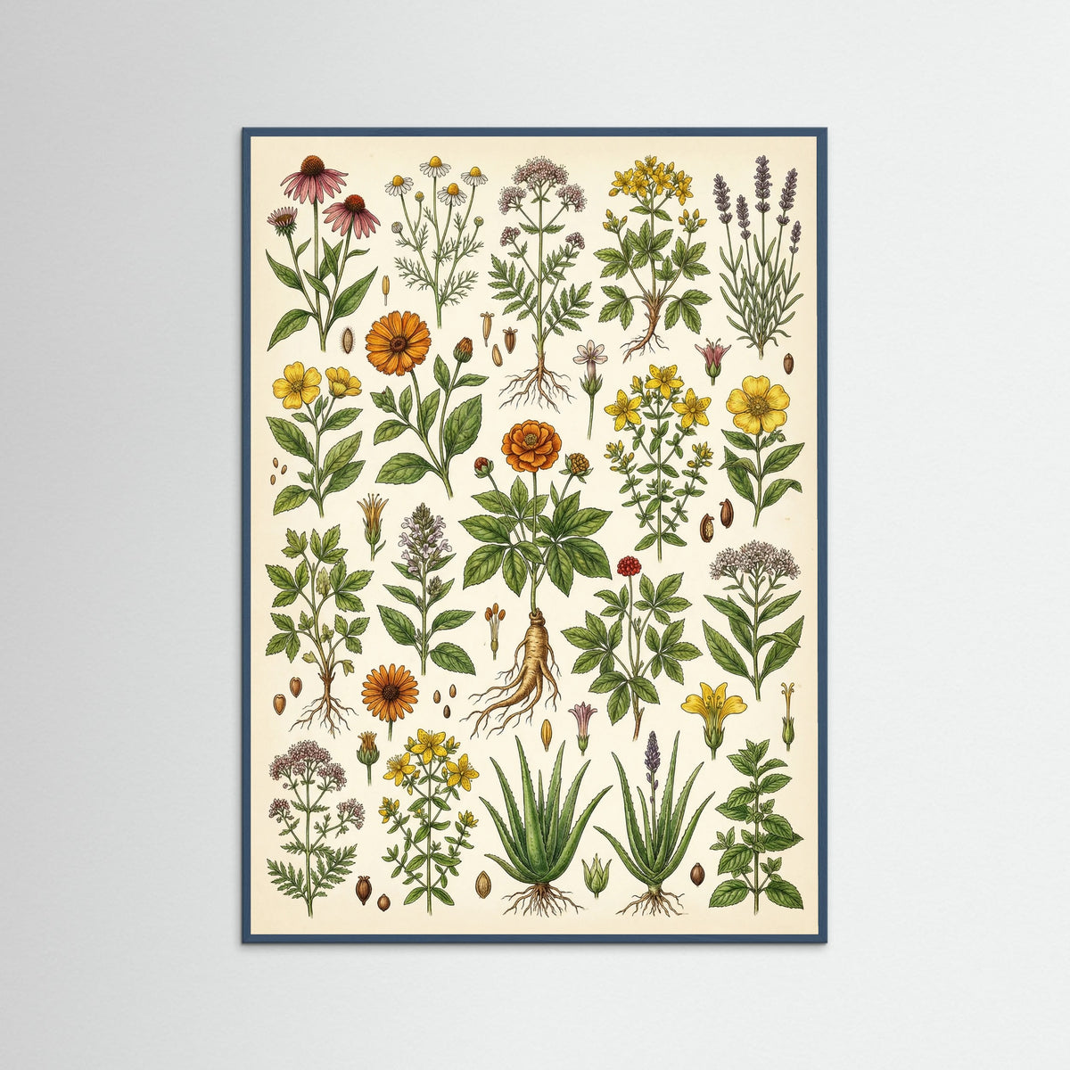 Teal Wood Botanical Harvest