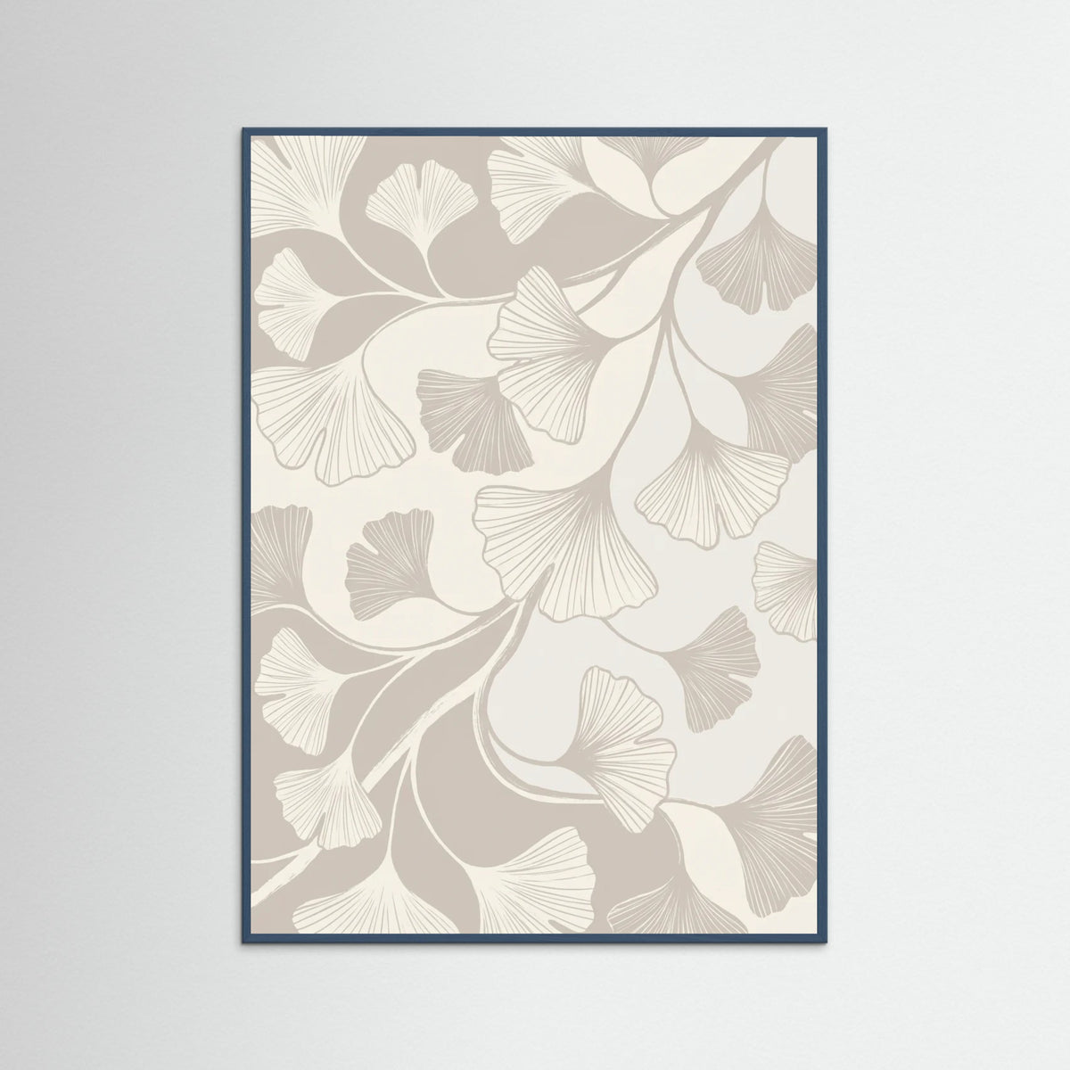 Teal Wood Botanical Serenity