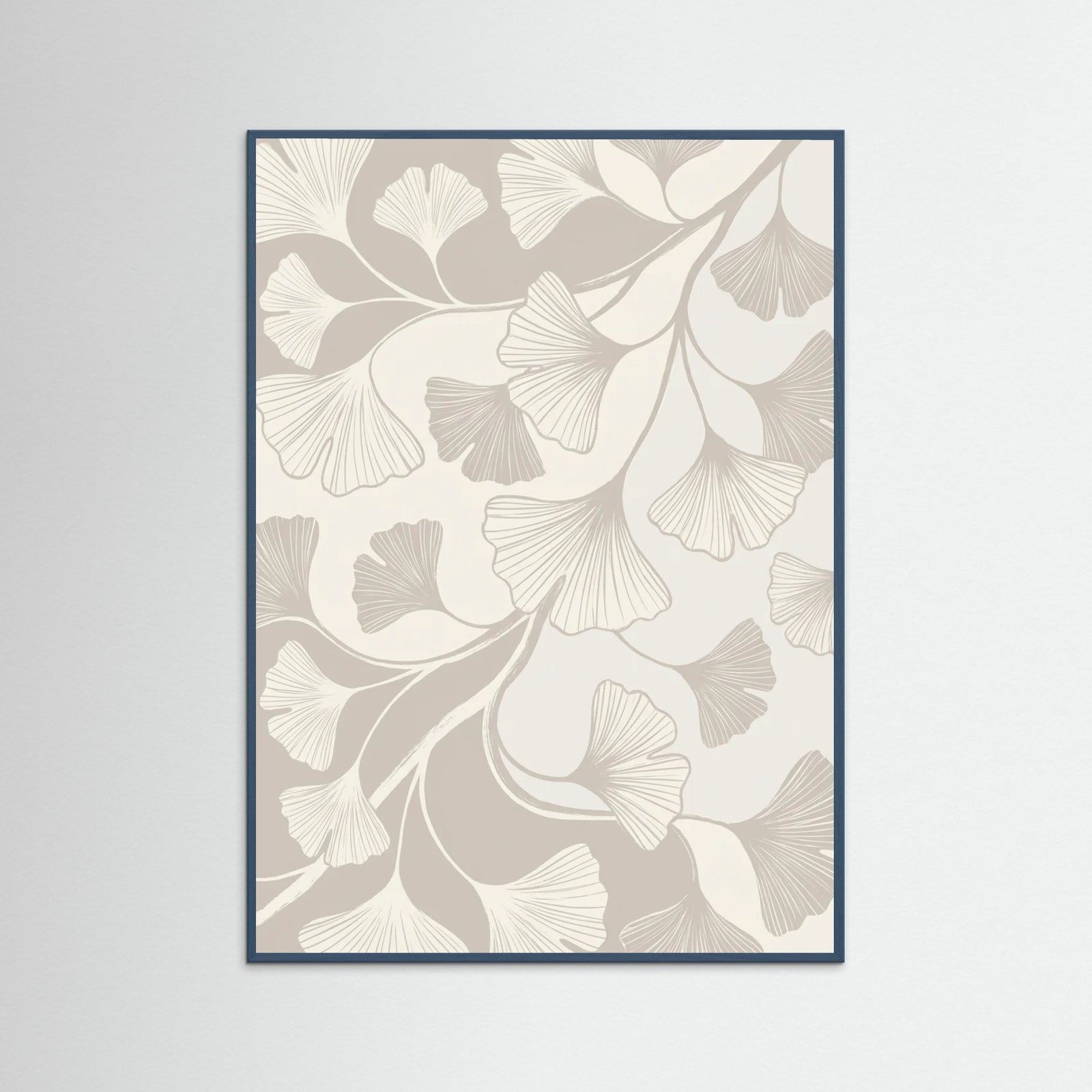 Teal Wood Botanical Serenity