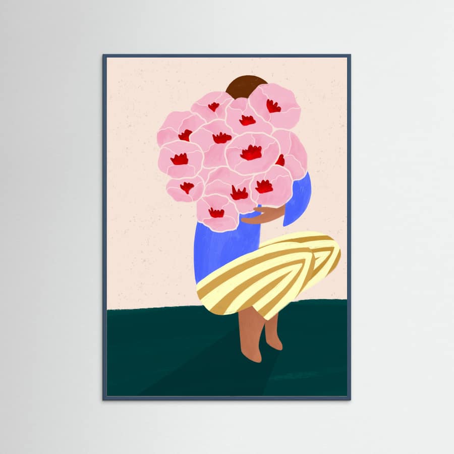 Bouquet of Flowers Poster – poster och konsttryck