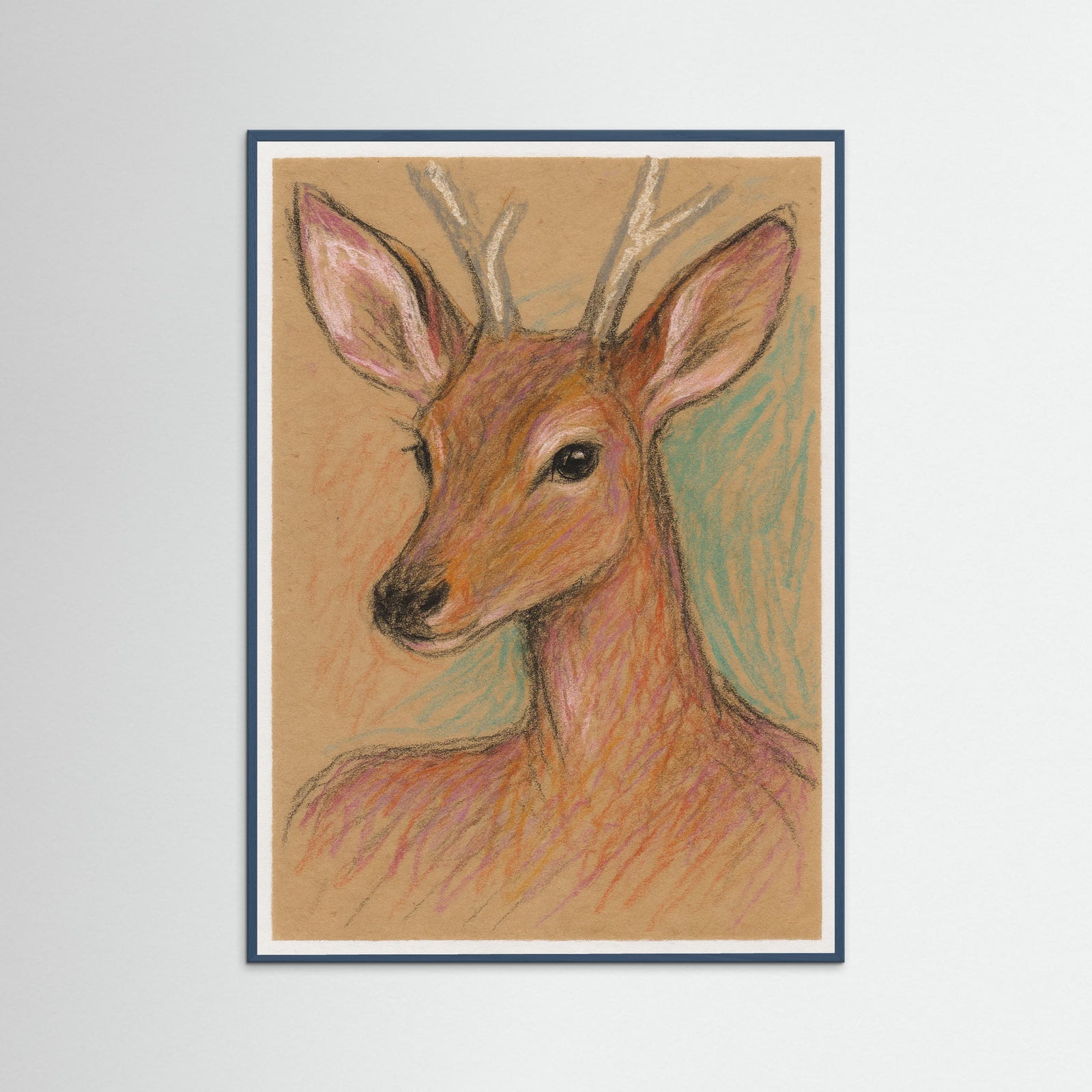 Teal Wood Brown Whispers