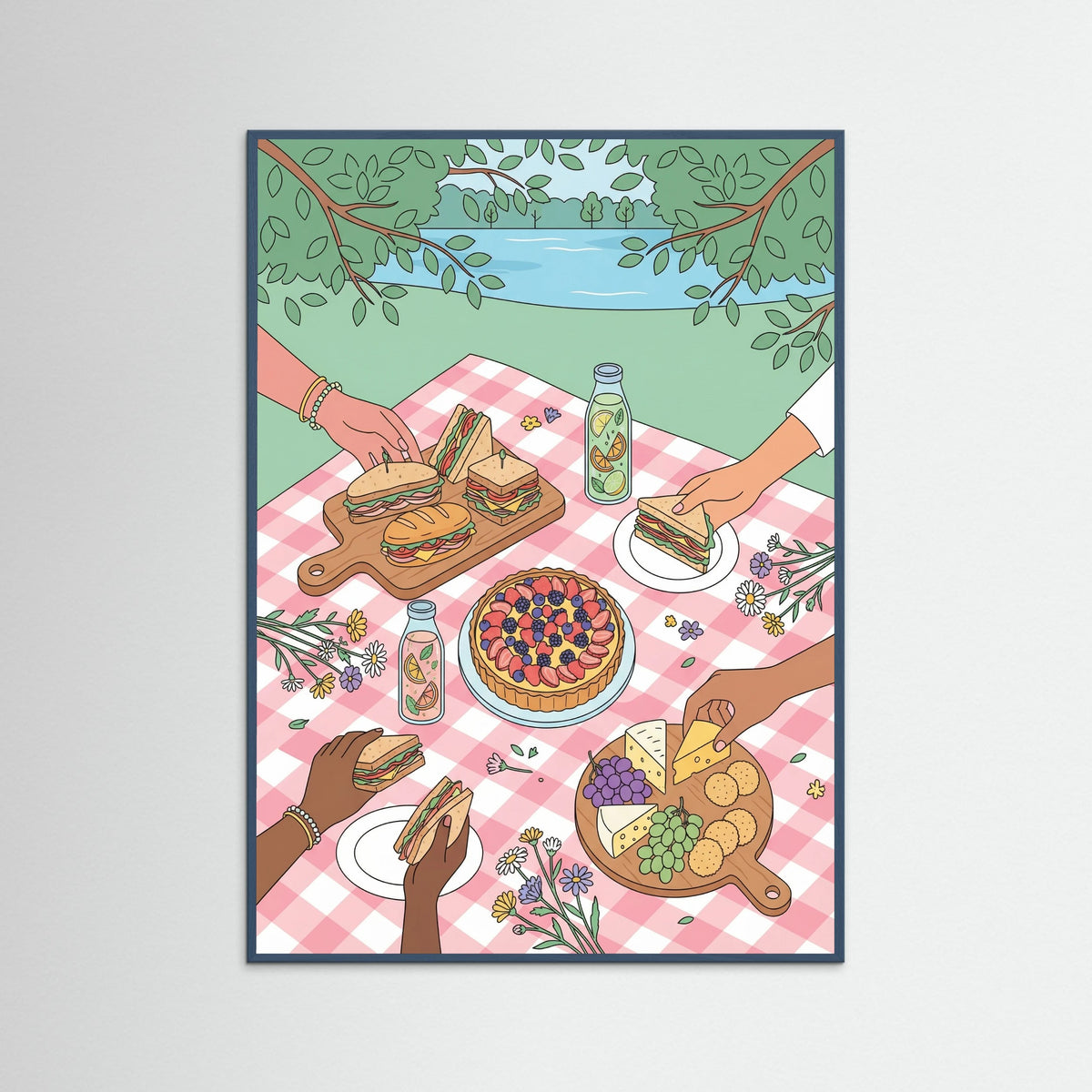 Teal Wood Brunch Gathering