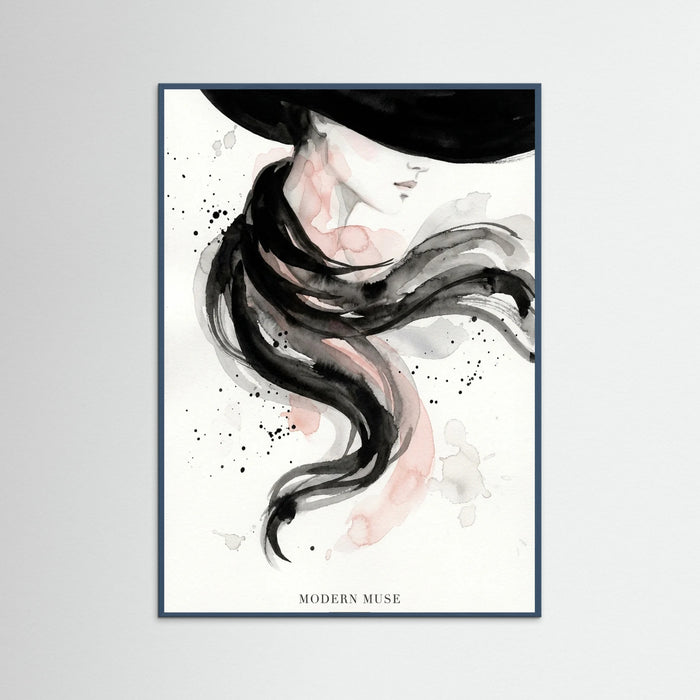 Teal Wood Brushstroke Chic