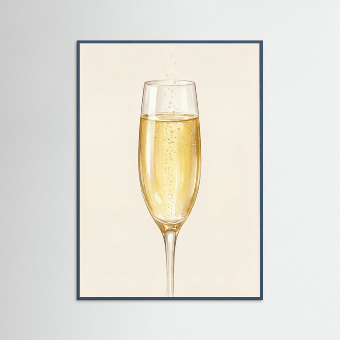 Teal Wood Bubbly Celebrations