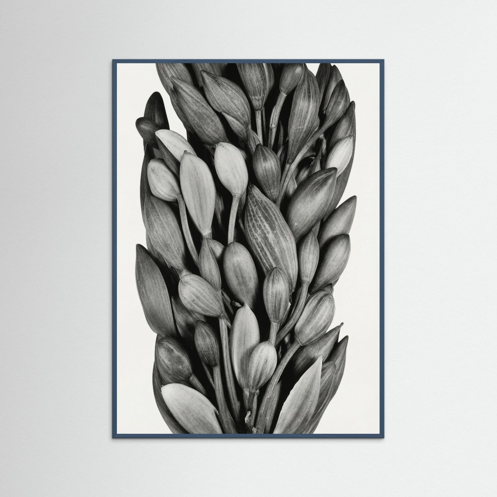 Teal Wood Budding Forms