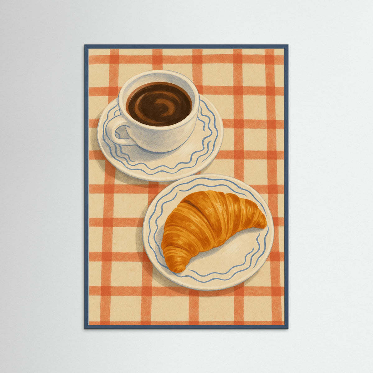 Teal Wood Caffe Cornetto