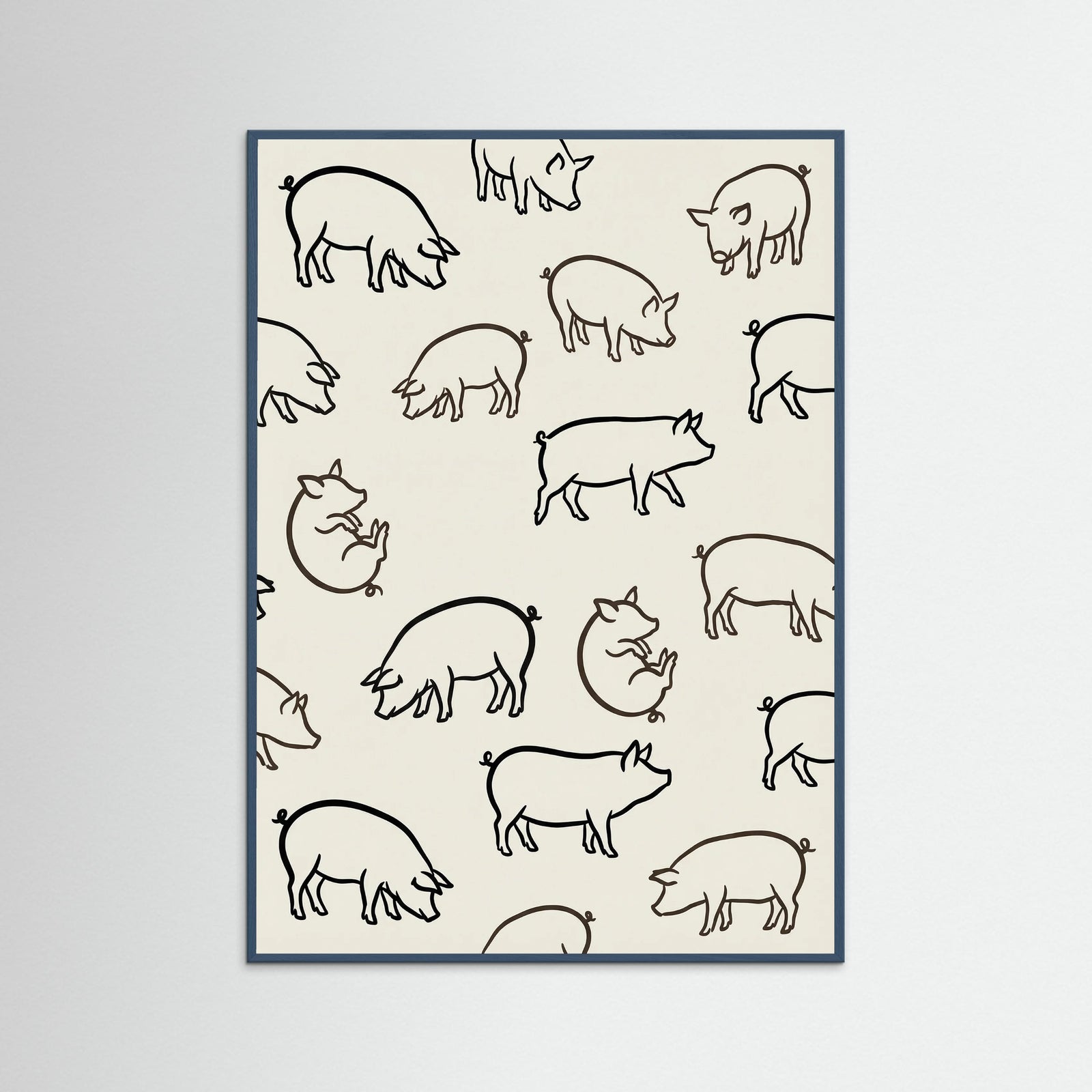 Teal Wood Cattle Grid