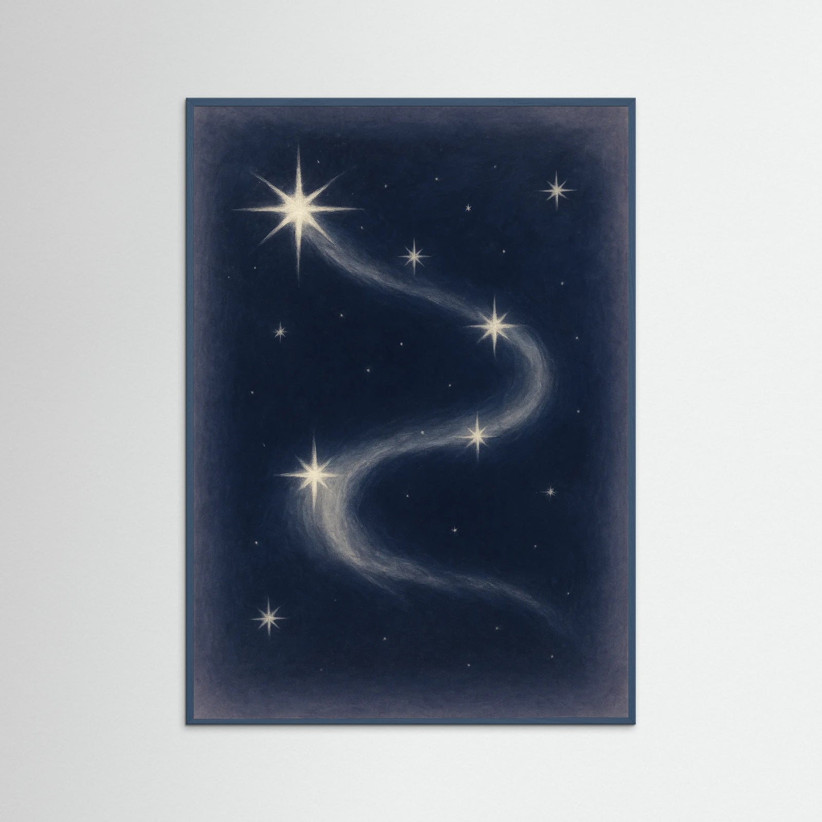 Teal Wood Celestial Dance