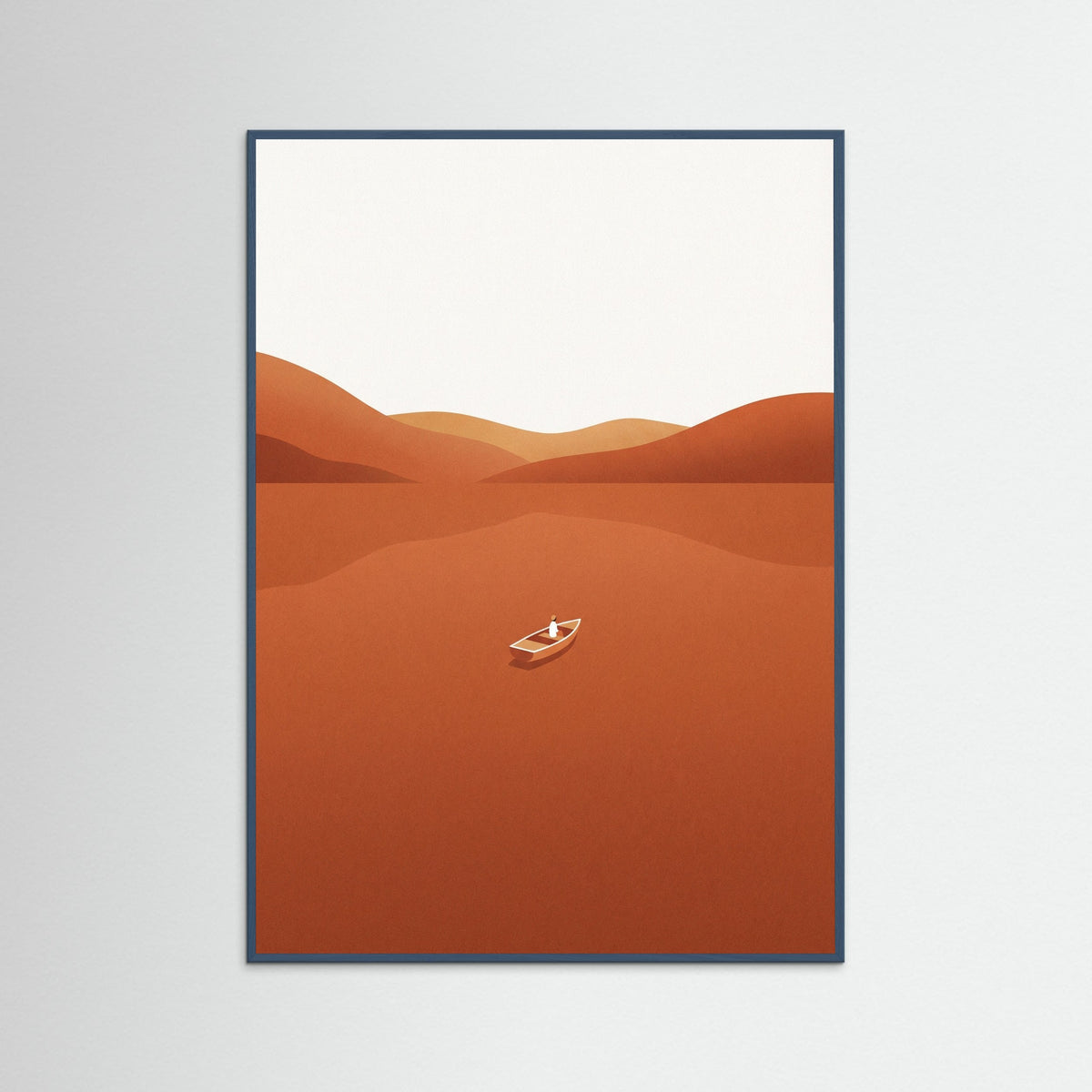 Teal Wood Centered Solitude