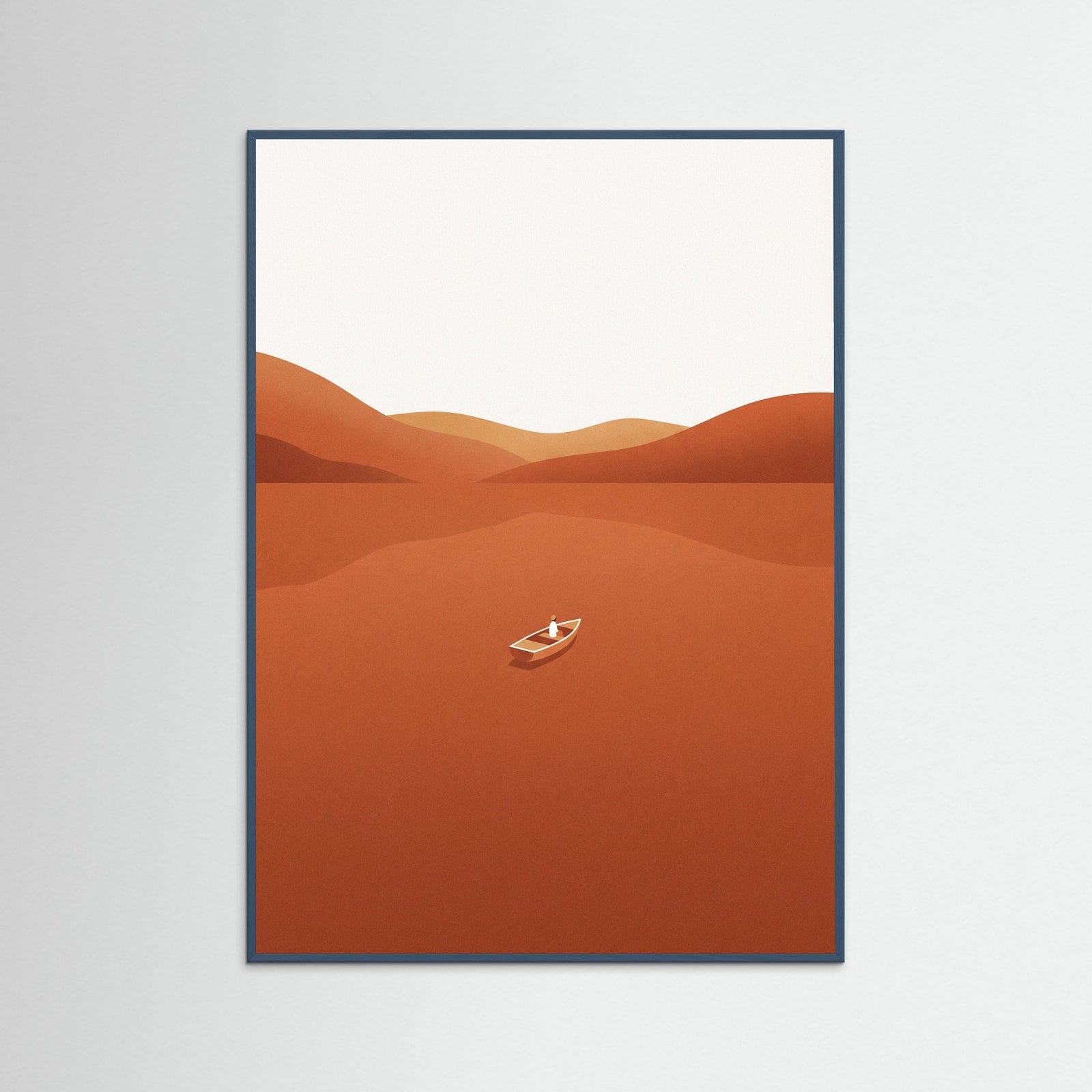 Teal Wood Centered Solitude