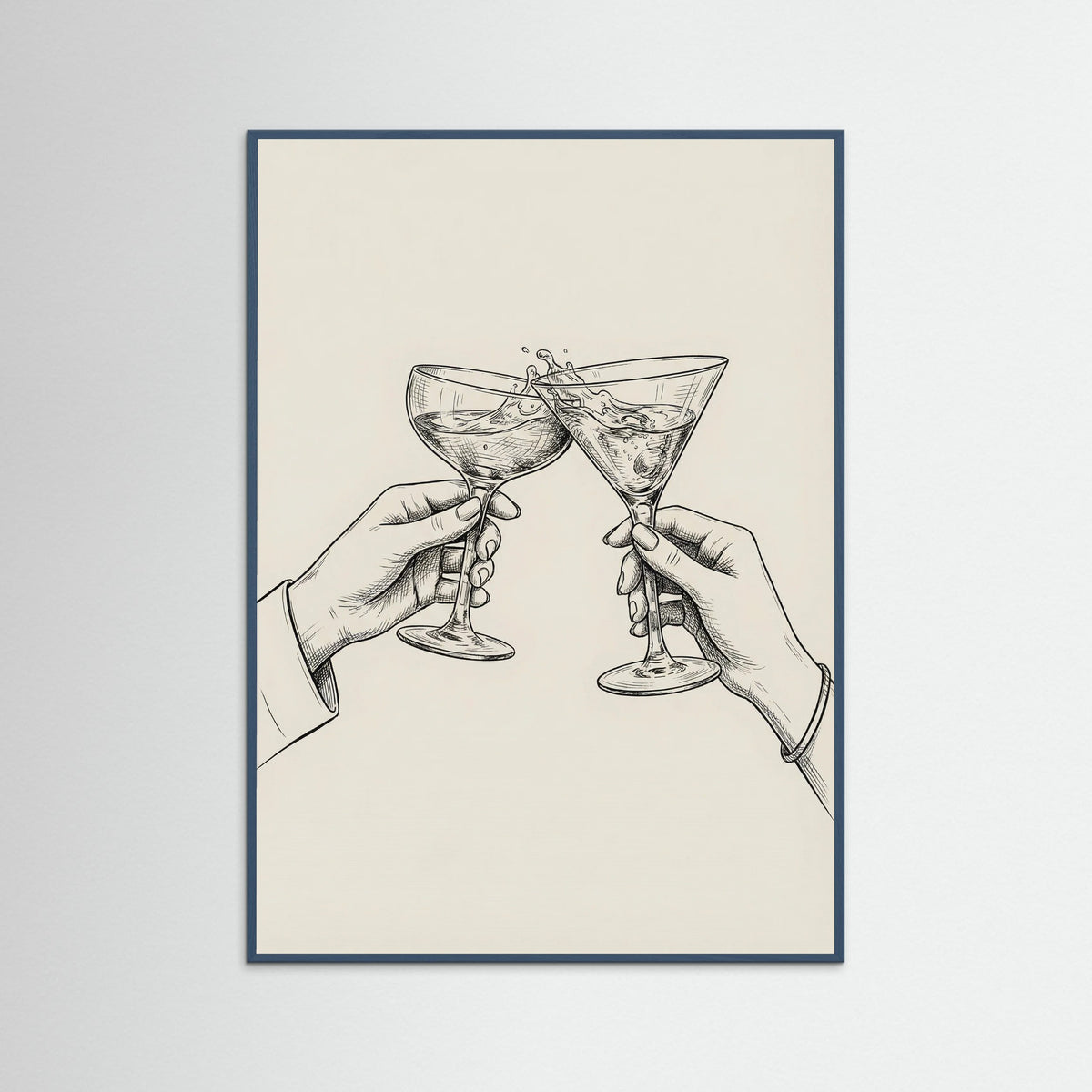 Teal Wood Cheers Together