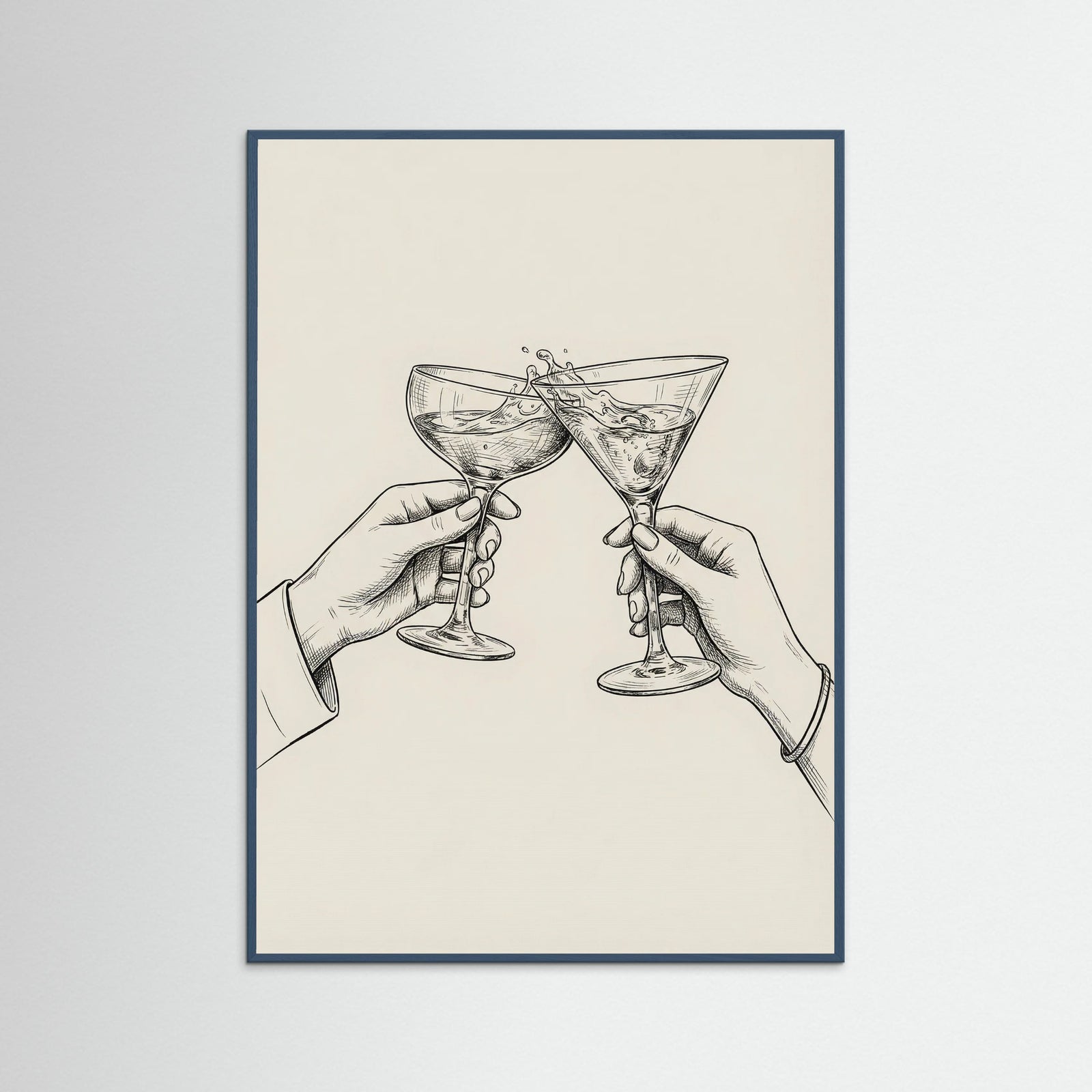 Teal Wood Cheers Together